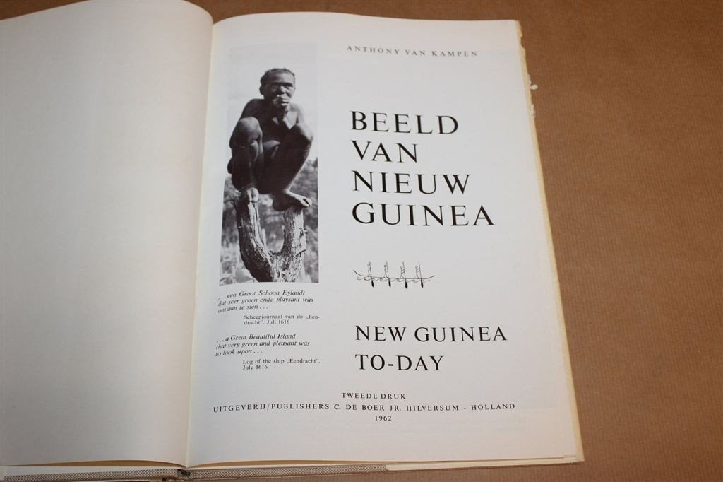 Beeld van Nieuw Guinea — Fotoboek Papoeas en Zending 1962, Boeken, Ophalen of Verzenden, Gelezen