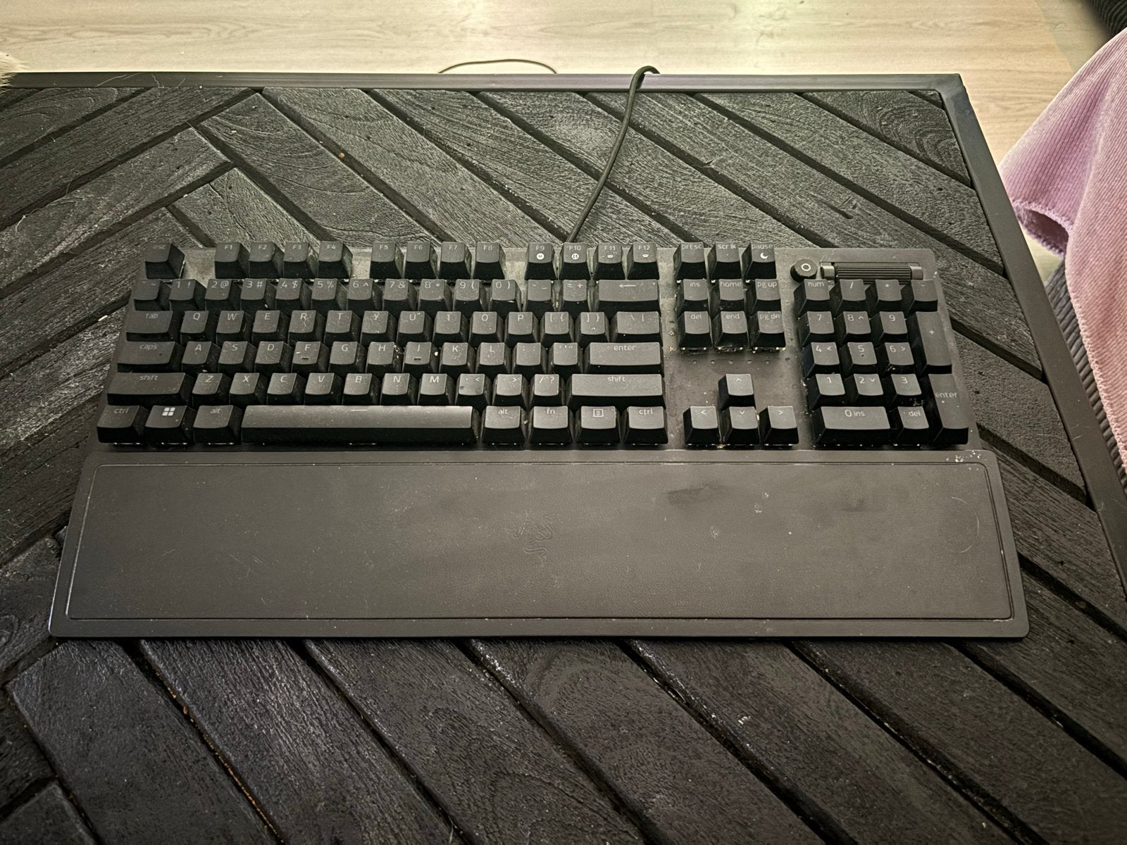 Razer Blackwidow V3 RGB Gaming Toetsenbord, Computers en Software, Toetsenborden, Gebruikt, Gaming toetsenbord, Ophalen of Verzenden