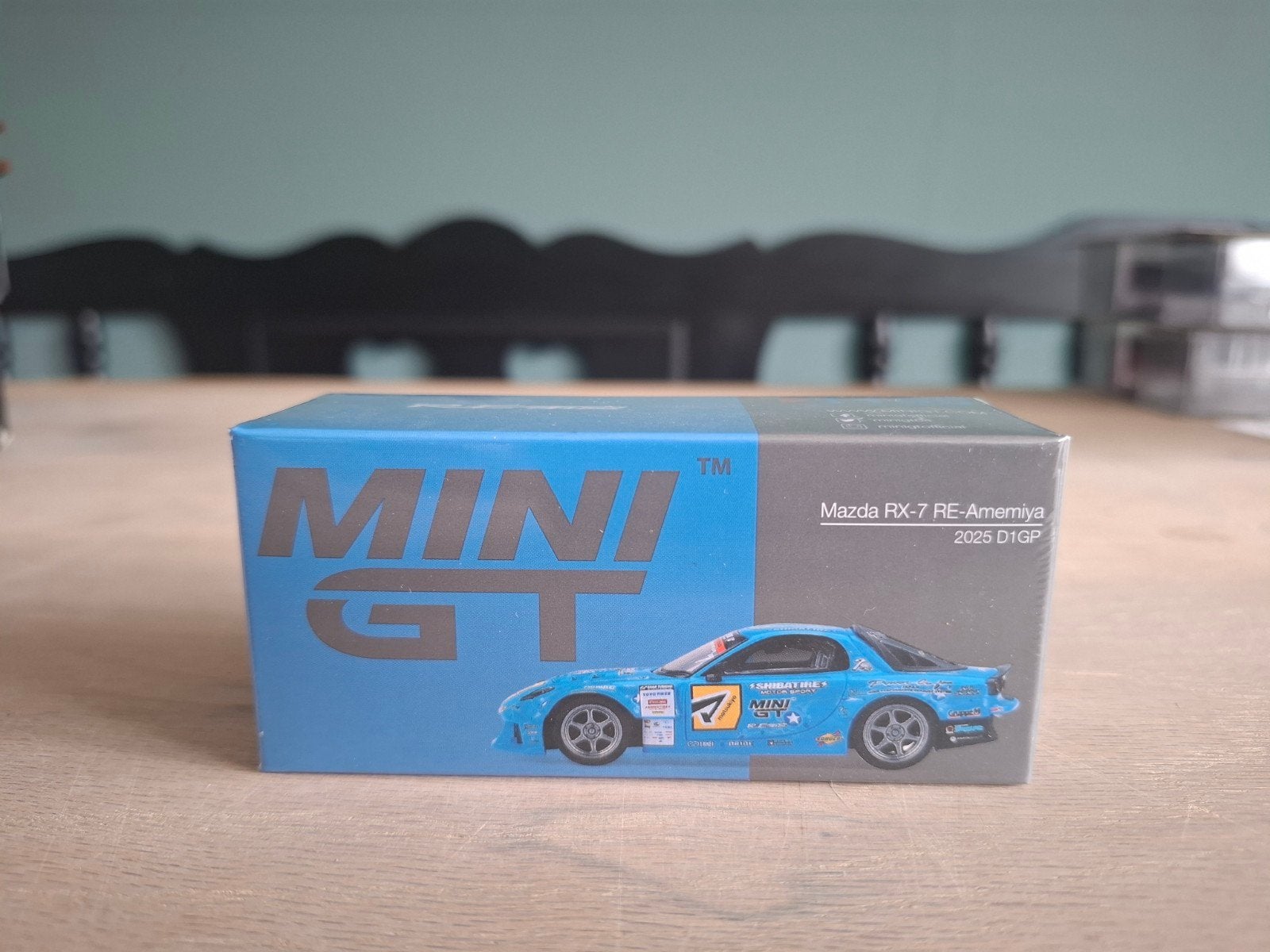 Mini GT - Mazda RX-7 RE-Amemiya, Ophalen of Verzenden, Nieuw, Auto