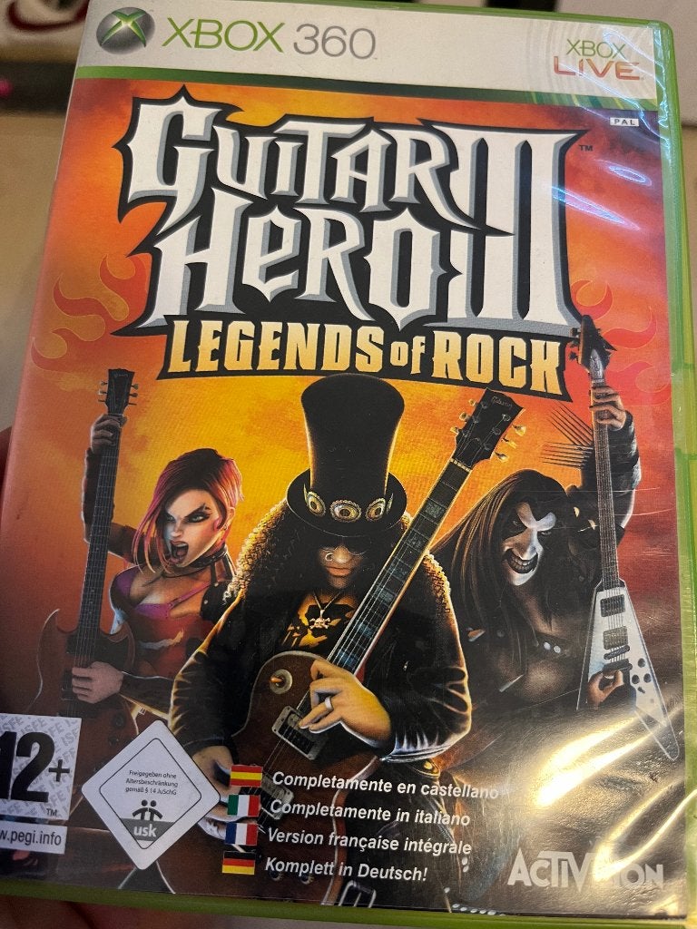 Xbox 360 guitar hero 3 legends of rock, Spelcomputers en Games, Muziek, 1 speler, Ophalen of Verzenden, Zo goed als nieuw