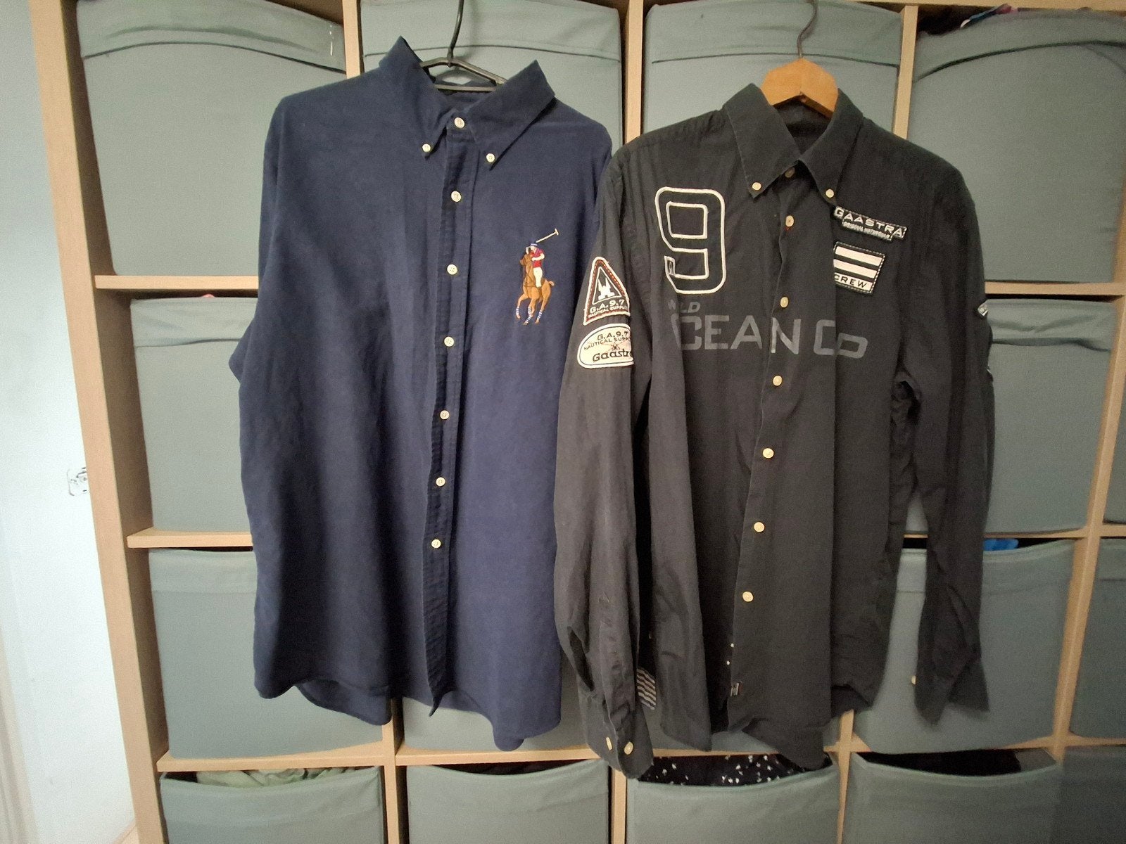 Ralph Lauren & Gaastra Overhemden - Maat XL, Kleding | Heren, Blauw, Ophalen of Verzenden, Gedragen, Ralph Lauren, Gaastra