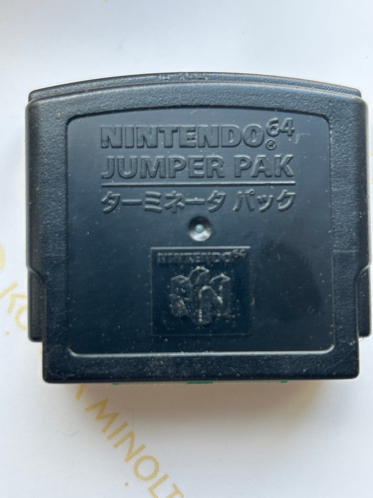 Nintendo 64 Jumper Pak (Japans), Ophalen of Verzenden, Gebruikt, Zonder controller