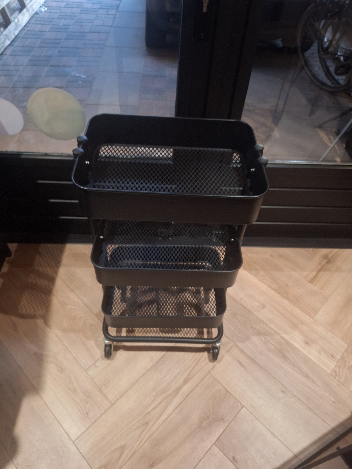 Zwarte IKEA RÅSKOG trolley - Handige opbergwagen, Ophalen