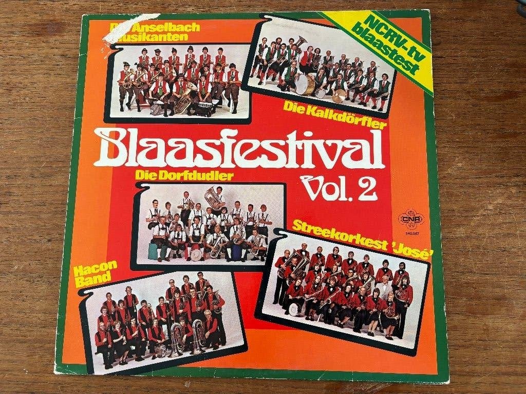 LP Blaasfestival volume 2, Gebruikt, Ophalen of Verzenden, 1970 - 1979, 12 inch
