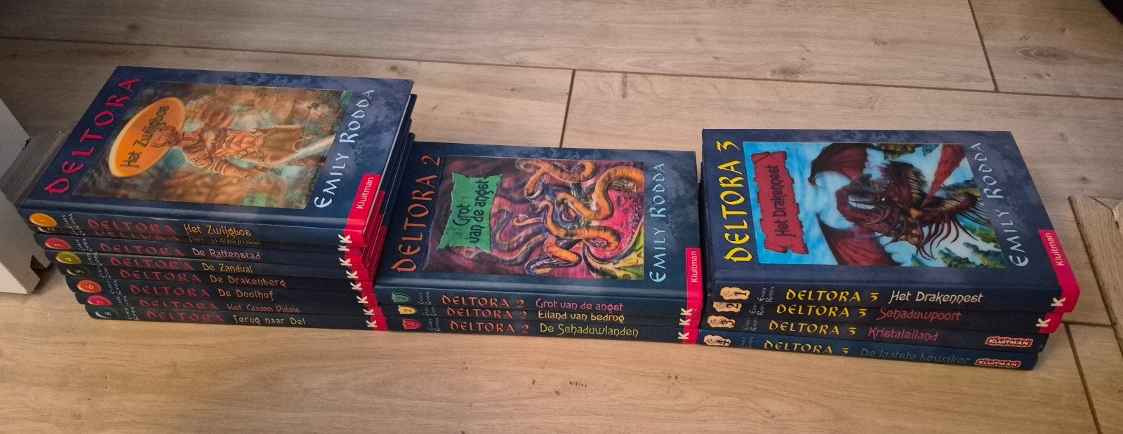 Deltora 3 complete series - Emily Rodda, Boeken, Ophalen of Verzenden, Gelezen, Emily Rodda