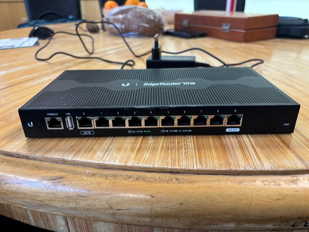 Ubiquiti EdgeRouter 10X (ER-10X) – 10 Gigabit, Ophalen of Verzenden, Zo goed als nieuw, Router, Ubiquiti