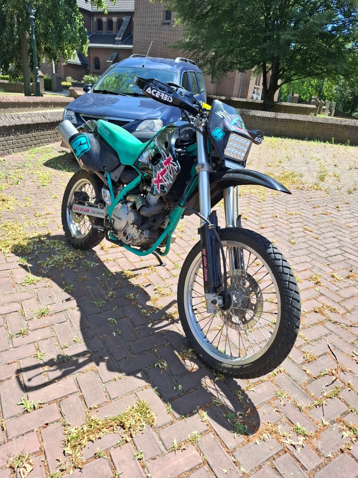 Kawasaki KLX650 (Allroad /Enduro), Motoren, Gebruikt, Enduro, Minimaal motorrijbewijs A2, Handgeschakeld