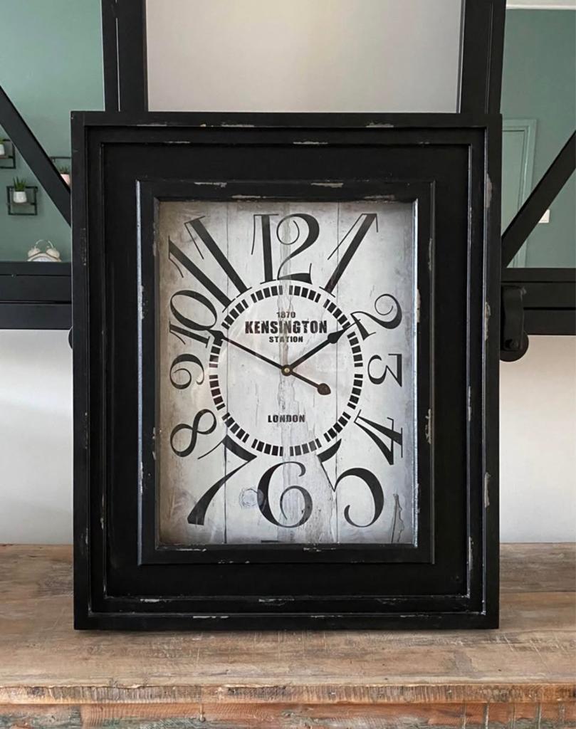 Kensington klok 70x58cm, Ophalen, Zo goed als nieuw, Wandklok
