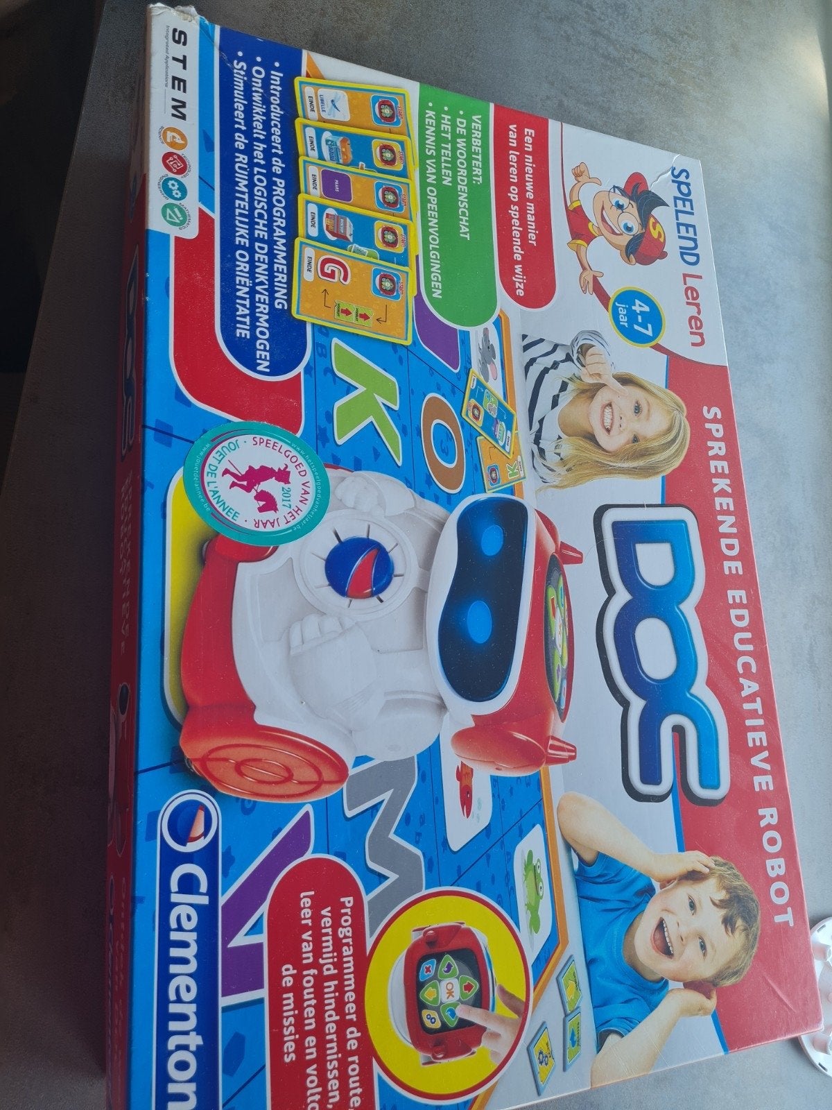 Clementoni Doc Educatieve Robot - Spelend Leren, Kinderen en Baby's, Speelgoed | Educatief en Creatief, Ophalen of Verzenden, Zo goed als nieuw