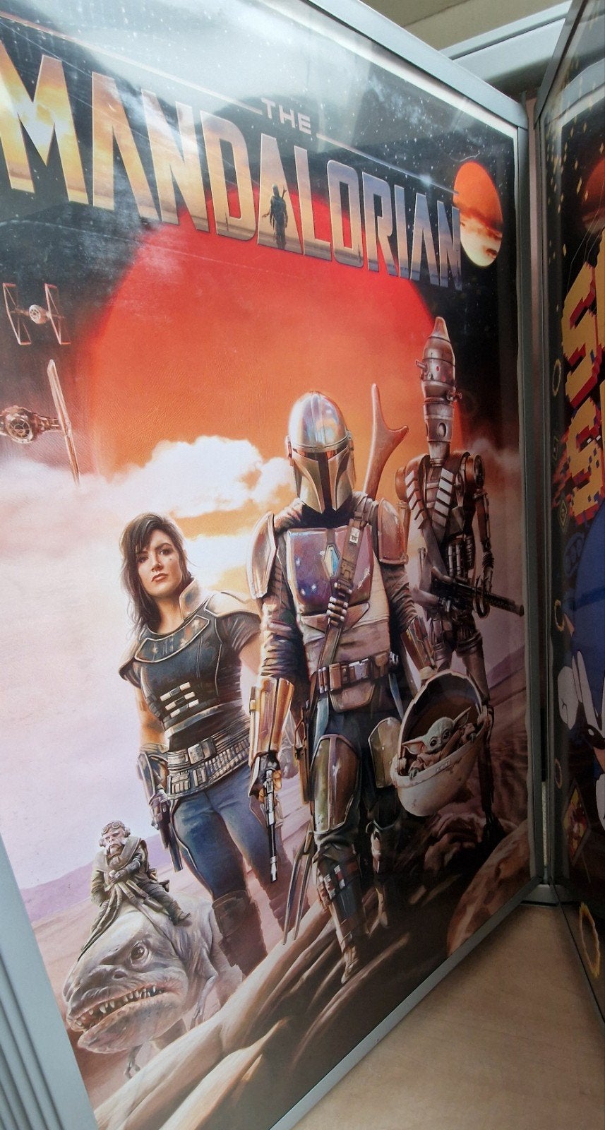 The Mandalorian Poster - Star Wars Collectible, Verzamelen, Star Wars, Ophalen of Verzenden, Gebruikt, Boek of Poster