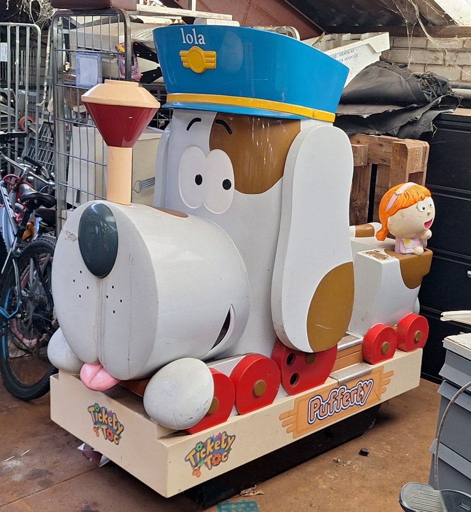 Kiddyride, Ophalen, Gebruikt