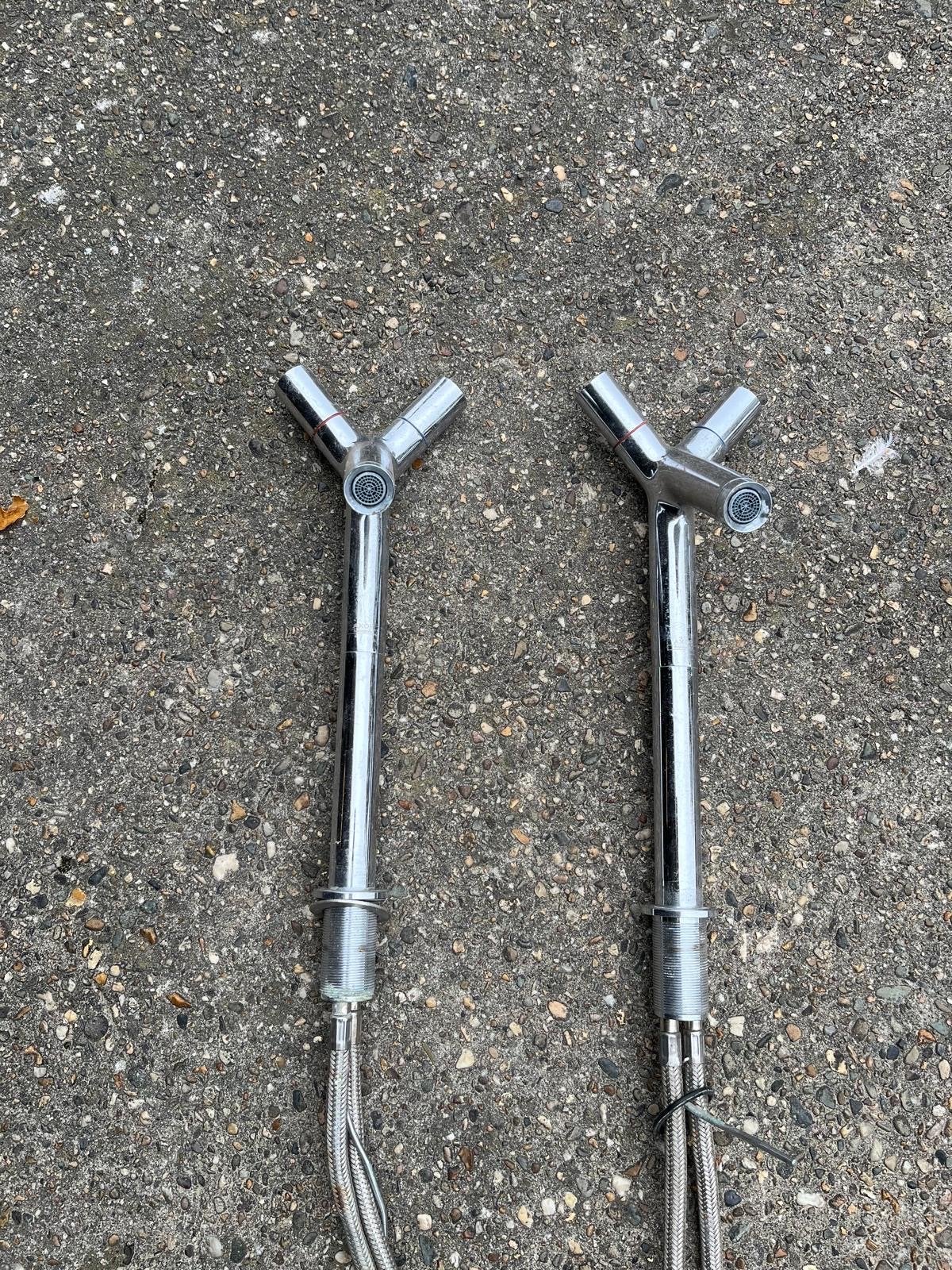 Hansgrohe Axor kranen - Set van 2, Ophalen of Verzenden, Zo goed als nieuw, Chroom, Kraan