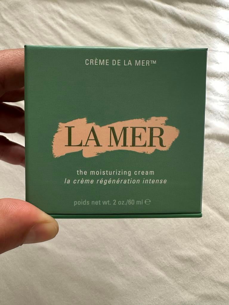 La Mer Crème de la Mer - The Moisturizing Cream 60ml, Ophalen of Verzenden, Zo goed als nieuw, Gehele gezicht, Verzorging