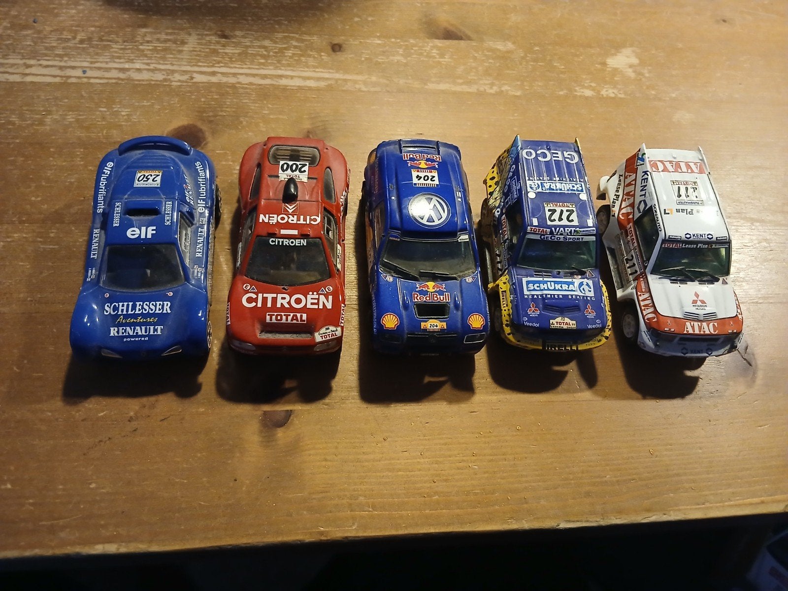 Dakar Modellen 1:87 - Diverse Rally Miniatuurauto's, Ophalen of Verzenden