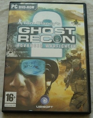 Game, Tom Clancy's Ghost Recon Advanced Warfighter 2, 2007., Online, Gebruikt, Shooter, 1 speler