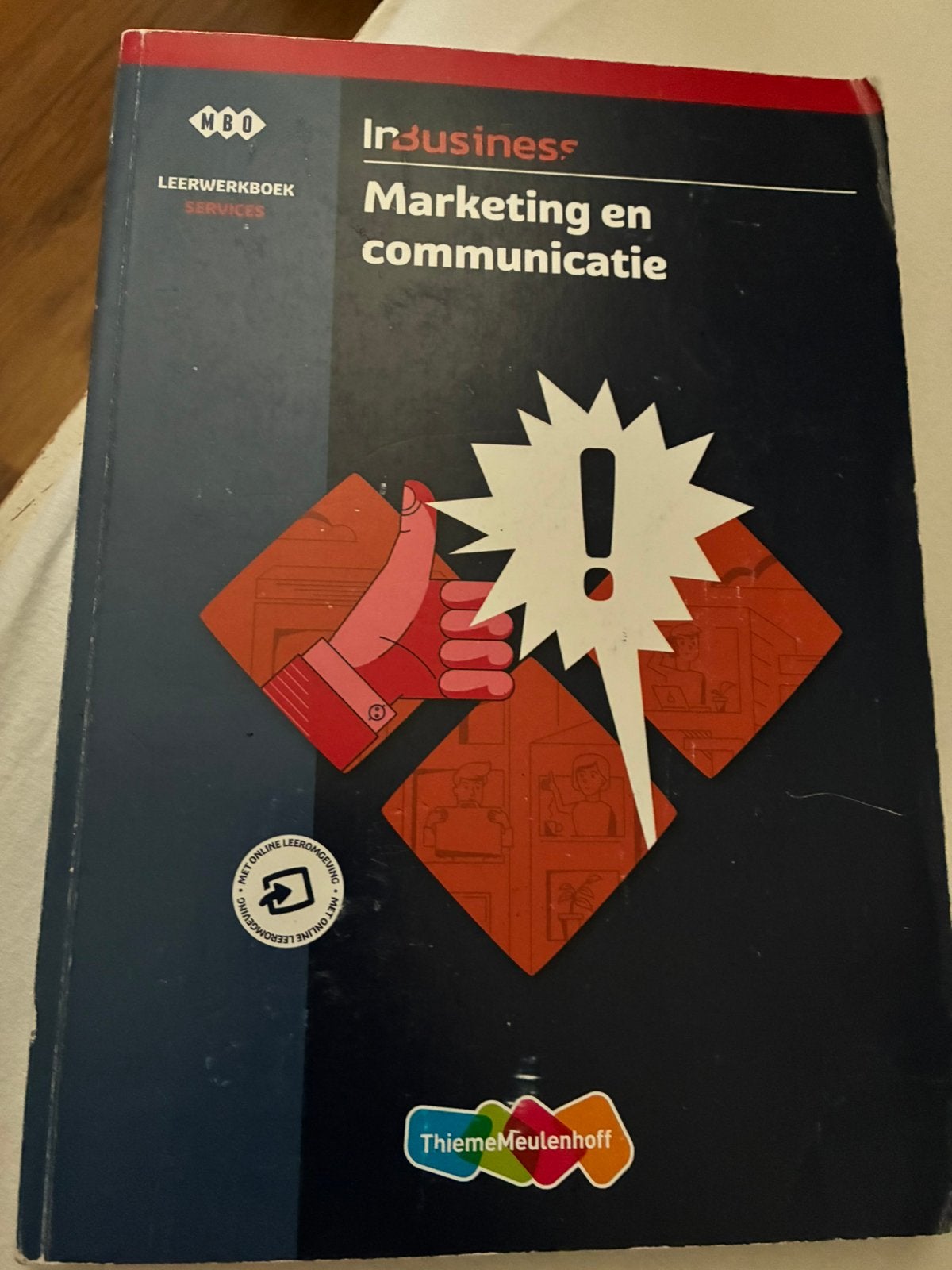 Marketing en communicatie InBusiness Leerwerkboek, Ophalen of Verzenden, Gelezen