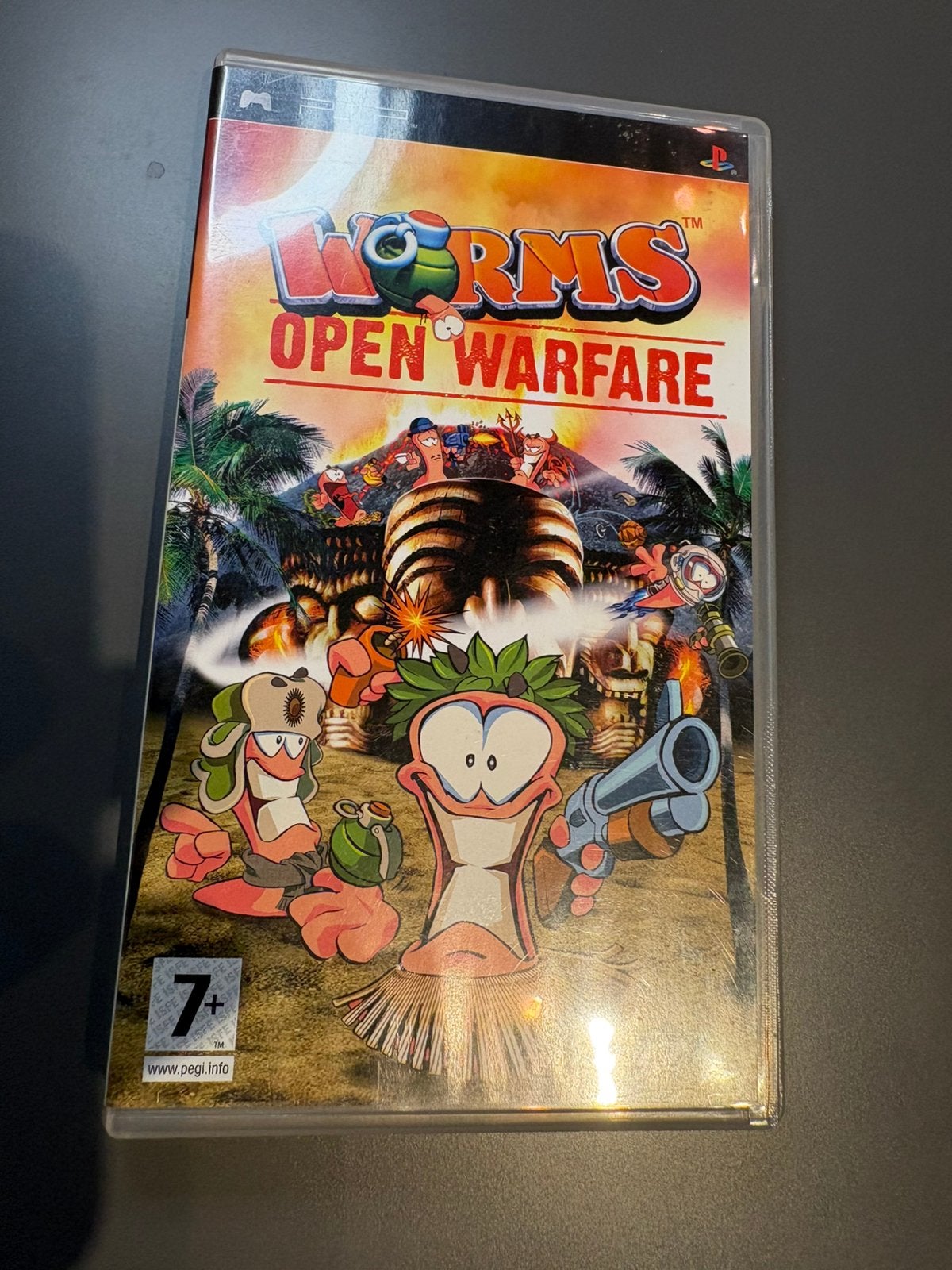 Worms Open Warfare Sony PSP Compleet , spel, game,met Boekje, 1 speler, Verzenden, Gebruikt, Vanaf 3 jaar