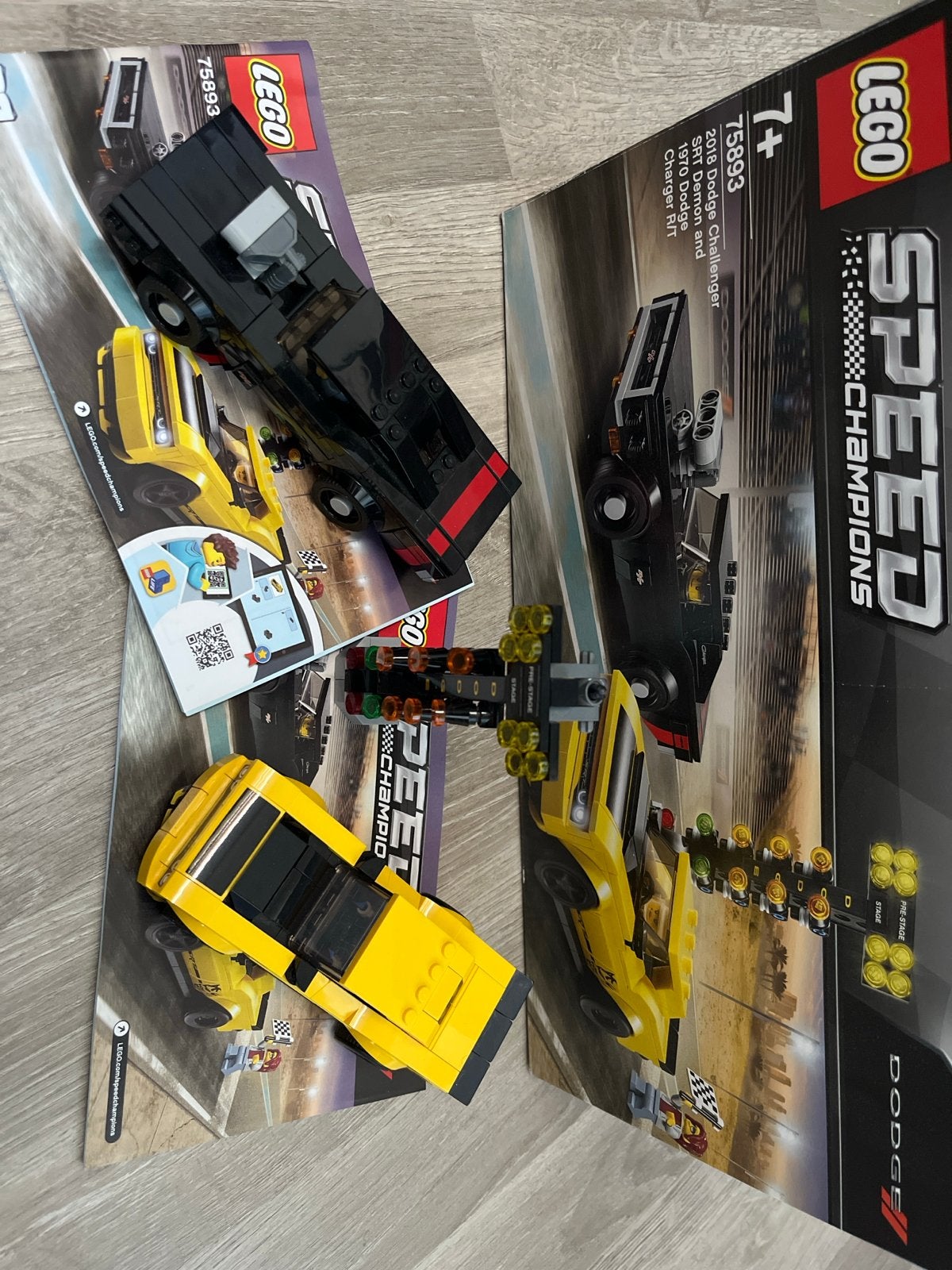 Lego Speed Champions 75893 Dodge Challenger & Charger, Ophalen, Lego, Speed Champions, Zo goed als nieuw
