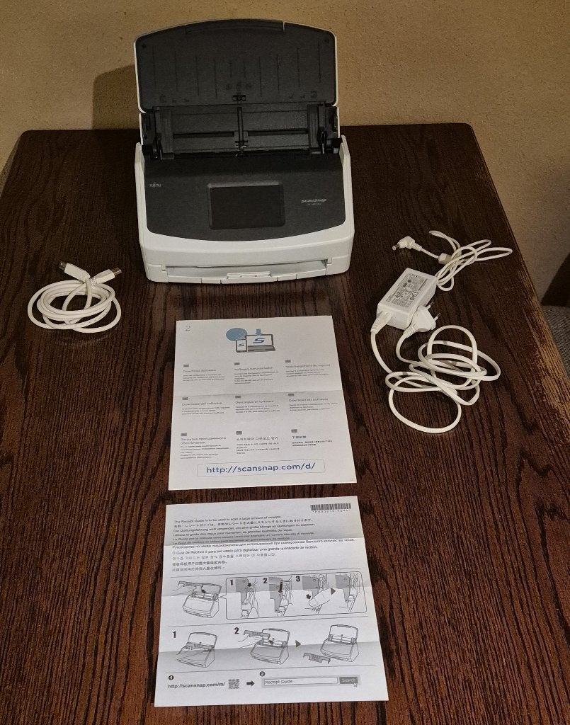 Fujitsu ScanSnap iX1600, ScanSnap, IOS, Zo goed als nieuw, Documentscanner