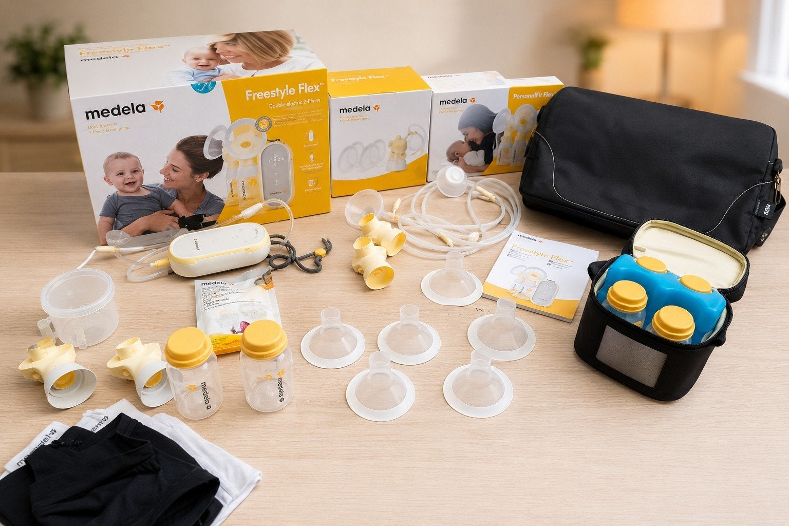 Medela Freestyle Flex dubbele elektrische borstkolf, Ophalen
