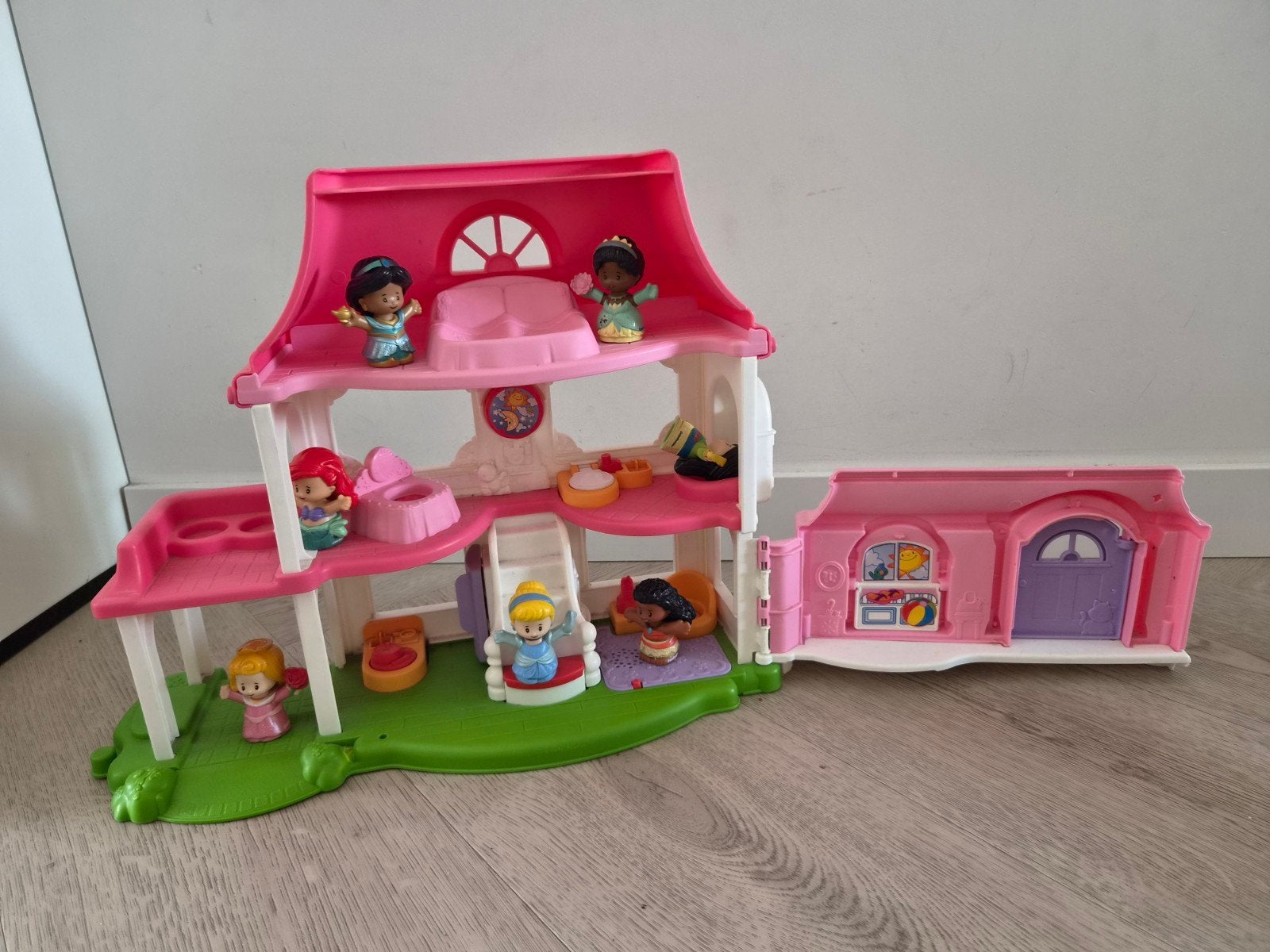 Little People Prinsessenhuis met figuren, Kinderen en Baby's, Speelgoed | Poppenhuizen, Gebruikt, Poppenhuis, Ophalen of Verzenden
