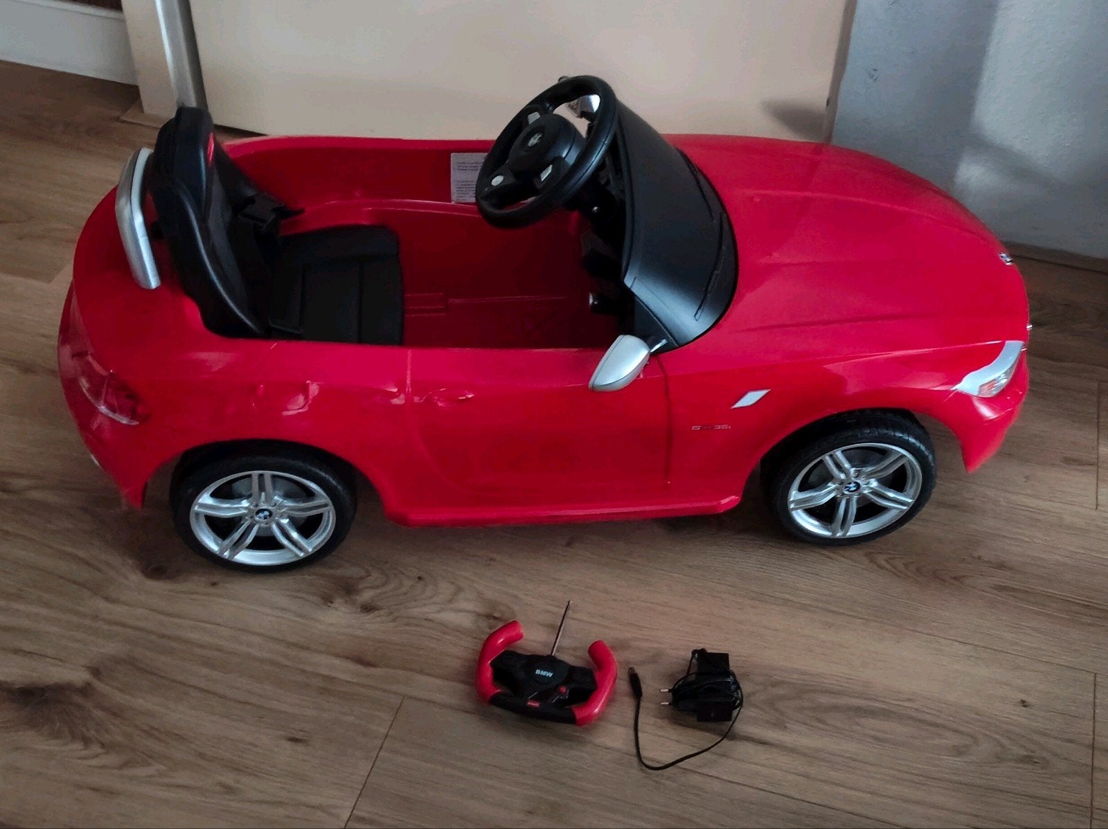 Bmw Z4 Rood Elektrische auto met afstandbediening, Gebruikt