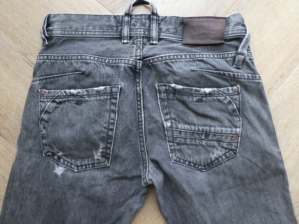 Zwarte LTB Fabijan Mid Rise, Slim spijkerbroek maat 28-32, Zwart, Ophalen of Verzenden, Zo goed als nieuw, LTB
