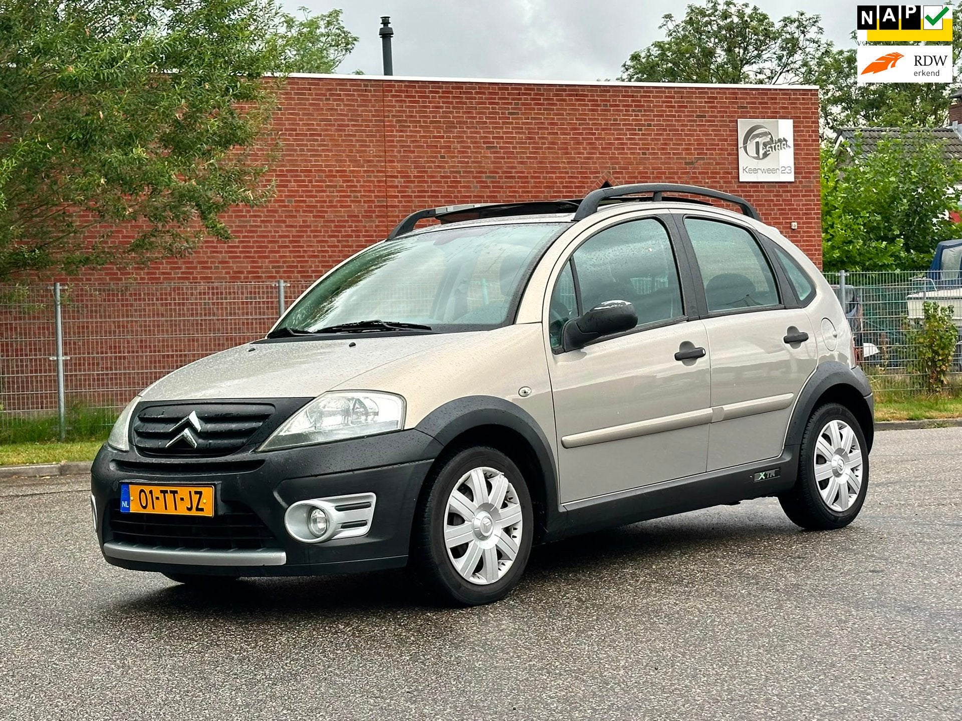 Citroen C3 1.6i-16V X-TR Automaat*Elektrische schuifdak*Crui, Dealer onderhouden, Gebruikt, Origineel Nederlands, Bedrijf
