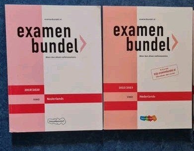 2 Examenbundels VWO Nederlands (2019-2023), Boeken, Schoolboeken, Gelezen, VWO, ThiemeMeulenhoff, Ophalen of Verzenden