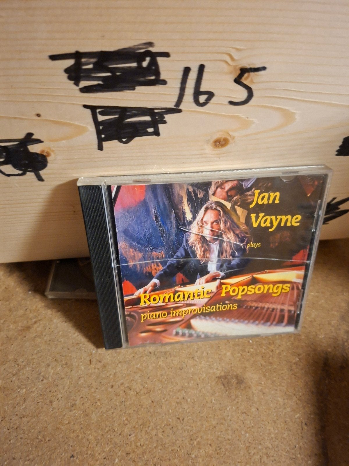 Jan Vayne - Romantic Popsongs: Piano Improvisations CD, Ophalen of Verzenden, Gebruikt, Pop, Album