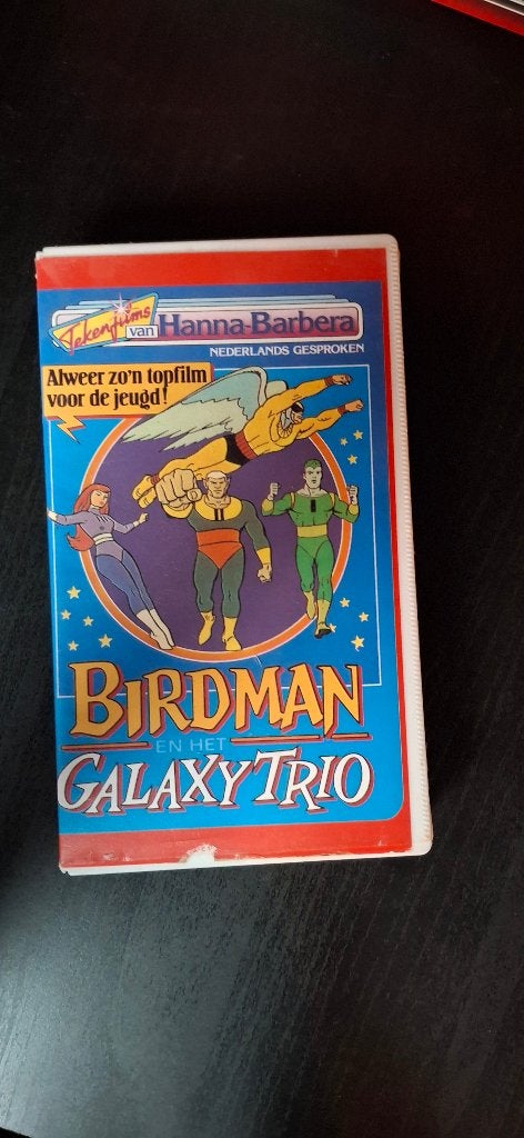 Birdman en het Galaxy Trio videoband, Cd's en Dvd's, VHS | Kinderen en Jeugd, Alle leeftijden, Ophalen of Verzenden, Gebruikt