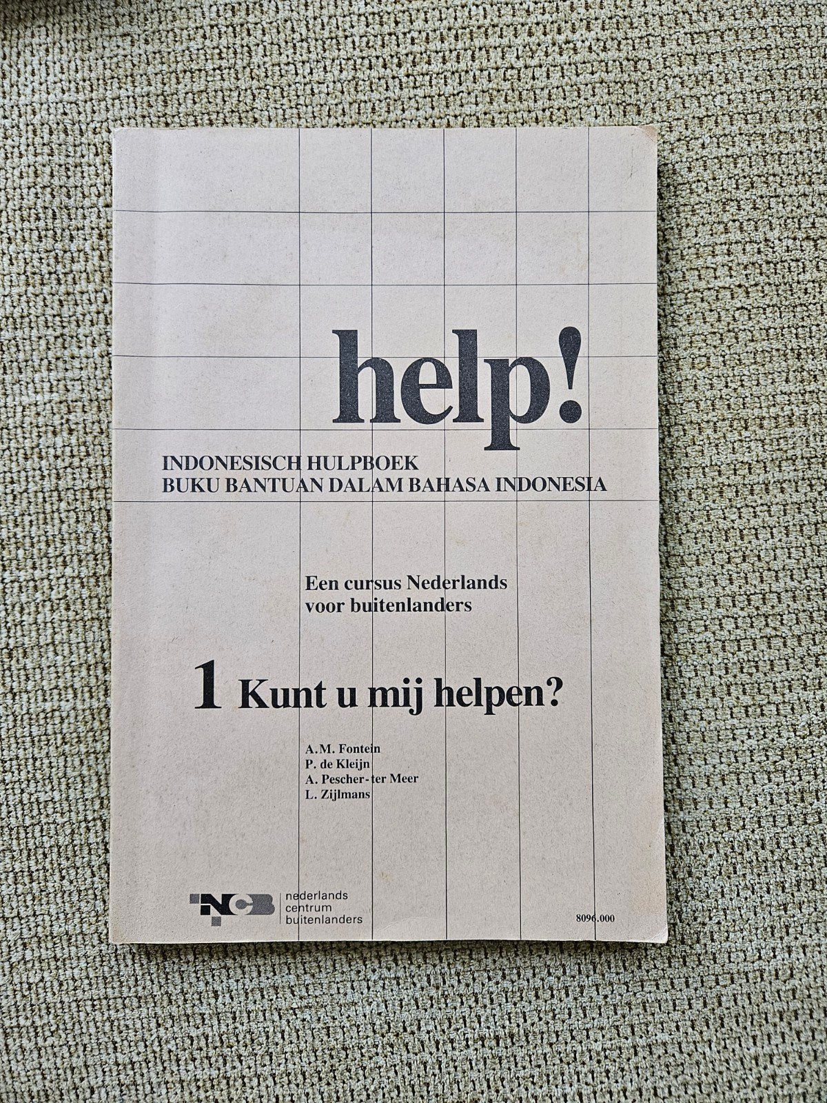 help! Indonesisch hulp. Een cursus Nederlands...., Gelezen, Non-fictie, Ophalen of Verzenden, Nederlands / Indonesisch