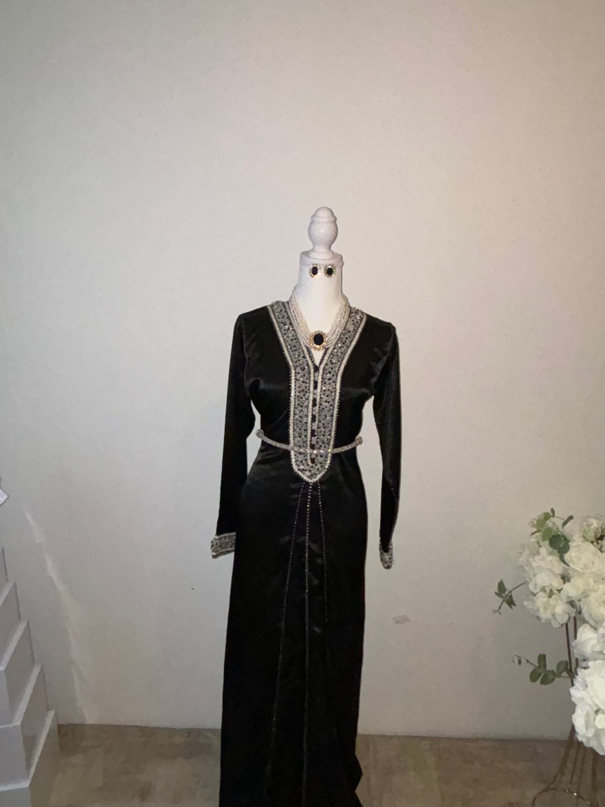 Kaftan te HUUR, Kleding | Dames, Ophalen, Zo goed als nieuw, Maat 38/40 (M), Overige typen