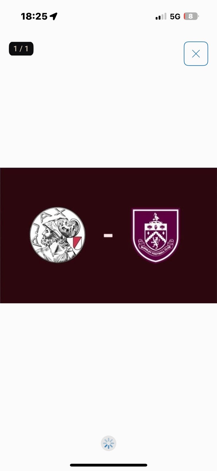 Ajax ~ burnley F side, Tickets en Kaartjes, Sport | Voetbal, Eén persoon