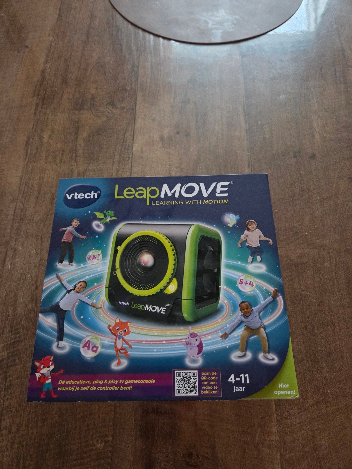 VTech Leap Move edicatieve spelcomputer, Ophalen of Verzenden, Zo goed als nieuw, 4 tot 6 jaar