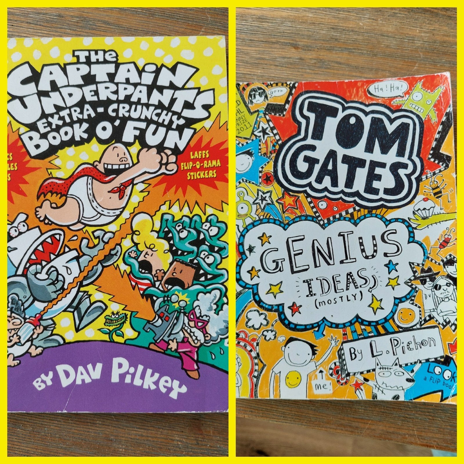Captain Underpants & Tom Gates boeken (Engels), Ophalen of Verzenden