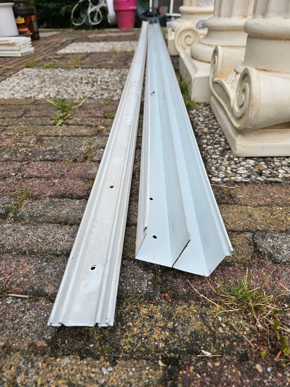 Gratis Aluminium profielen 2.80 lang.  Ophalen amstelveen, Ophalen, Gebruikt
