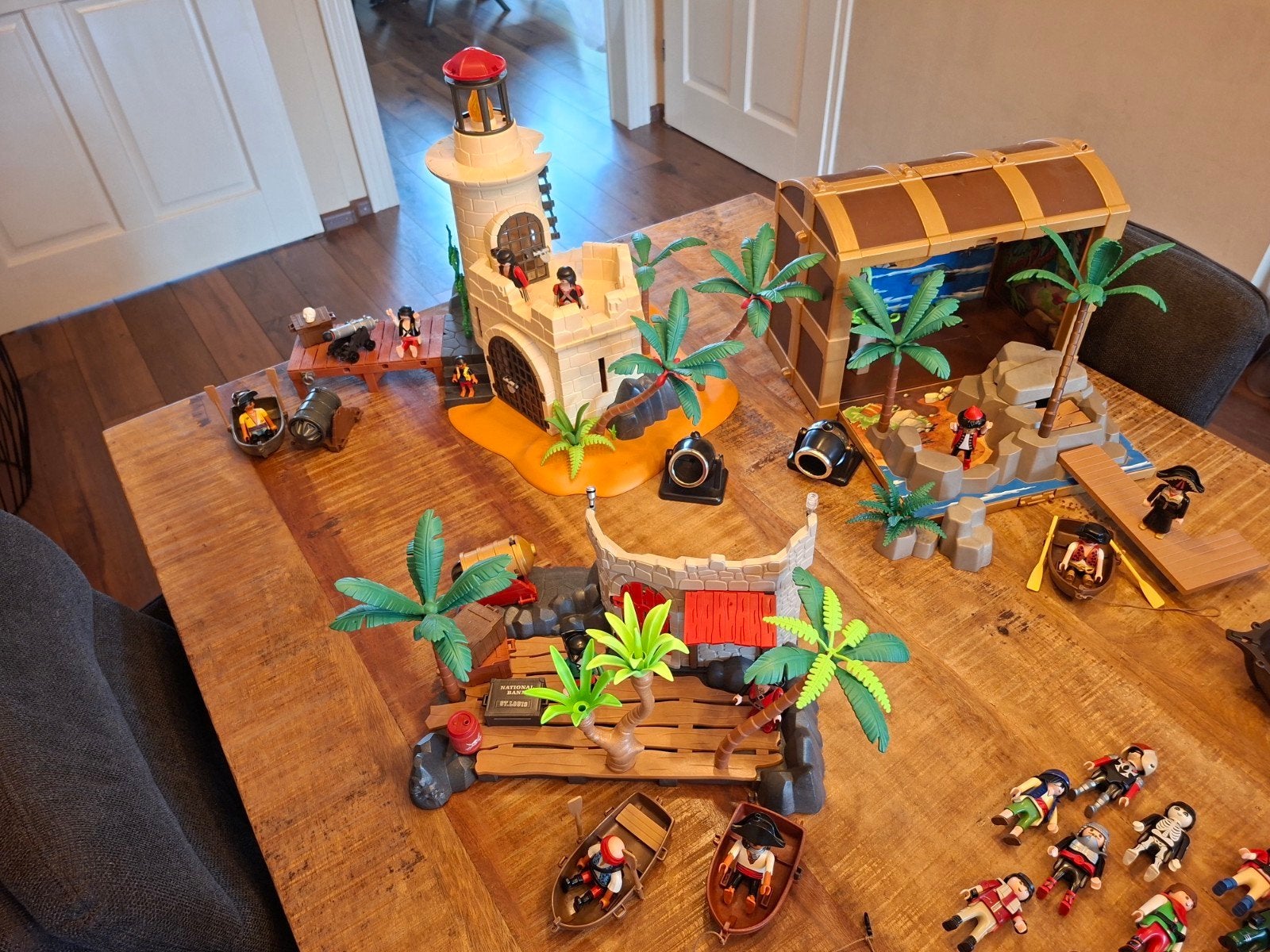 Playmobil Piraten en Ridders Speelset, Kinderen en Baby's, Speelgoed | Playmobil, Ophalen, Gebruikt, Complete set, Knights