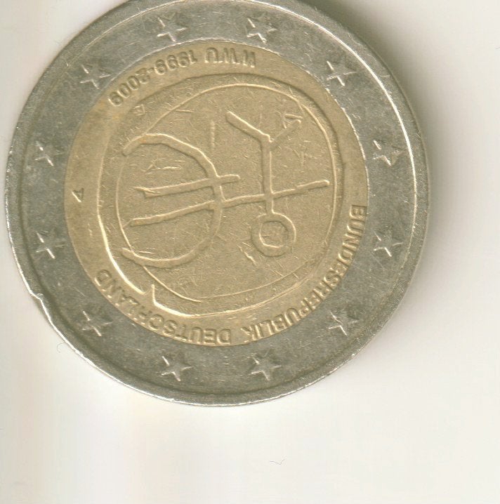 2 euro 2009 a duitsland emu, Postzegels en Munten, Munten | Europa | Euromunten, Verzenden, Duitsland, 2 euro