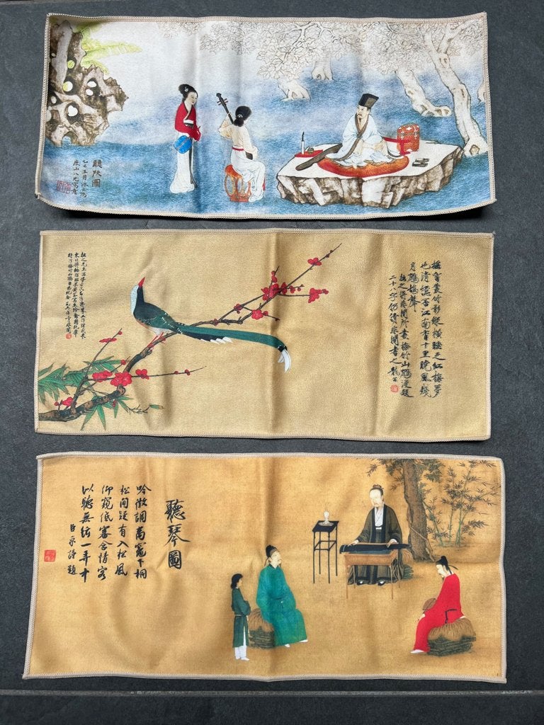 Chinese water absorberend placemat onderzetter kleed chinees, Verburgt Vintage, Placemat, Ophalen of Verzenden, https://verburgtvintage.nl/#contact