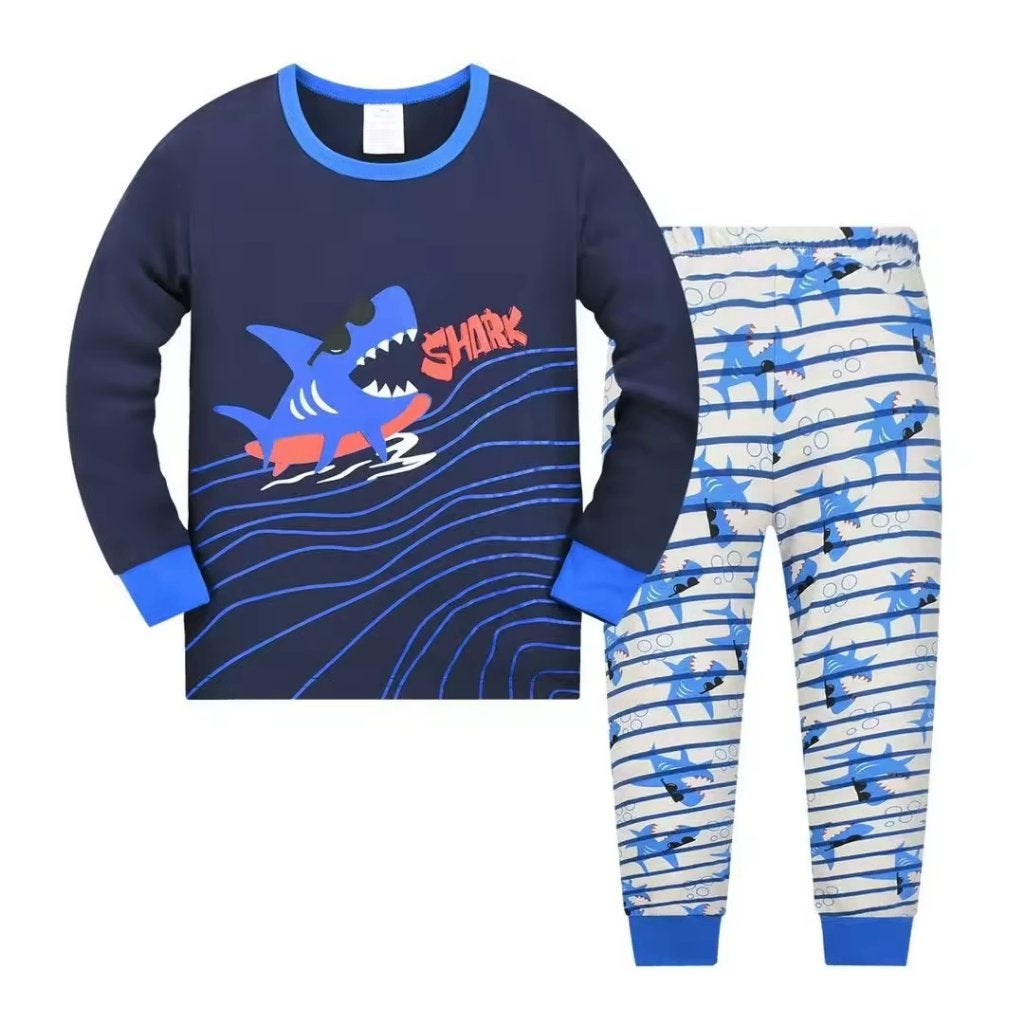Kinderpyjama Haai maat 130 (122-128) - nieuw, Verzenden, Nieuw, Jongen, Nacht- of Onderkleding