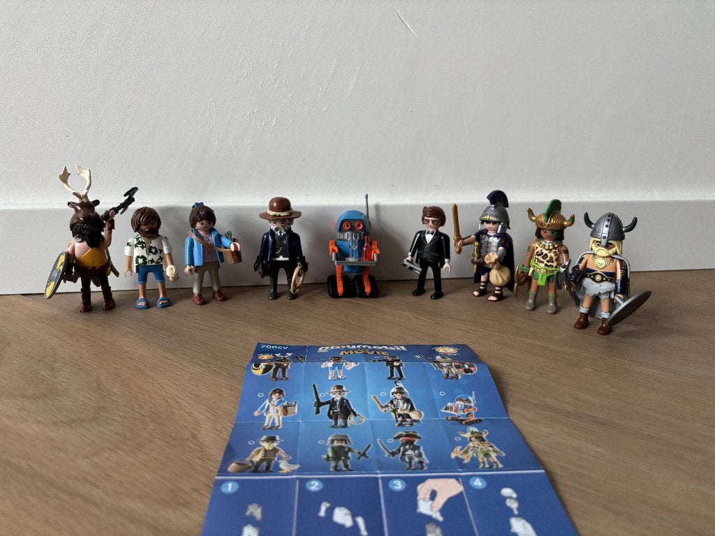 Playmobil The Movie Figuren serie 1 70069, Gebruikt, Losse onderdelen, Ophalen of Verzenden, Figuren