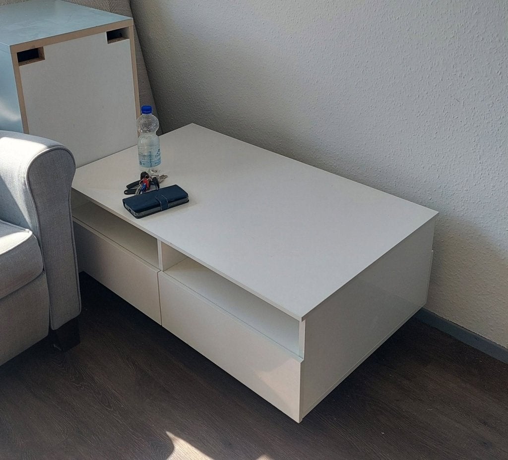 Salontafel, Ophalen, Overige materialen, 100 tot 150 cm, 50 tot 100 cm