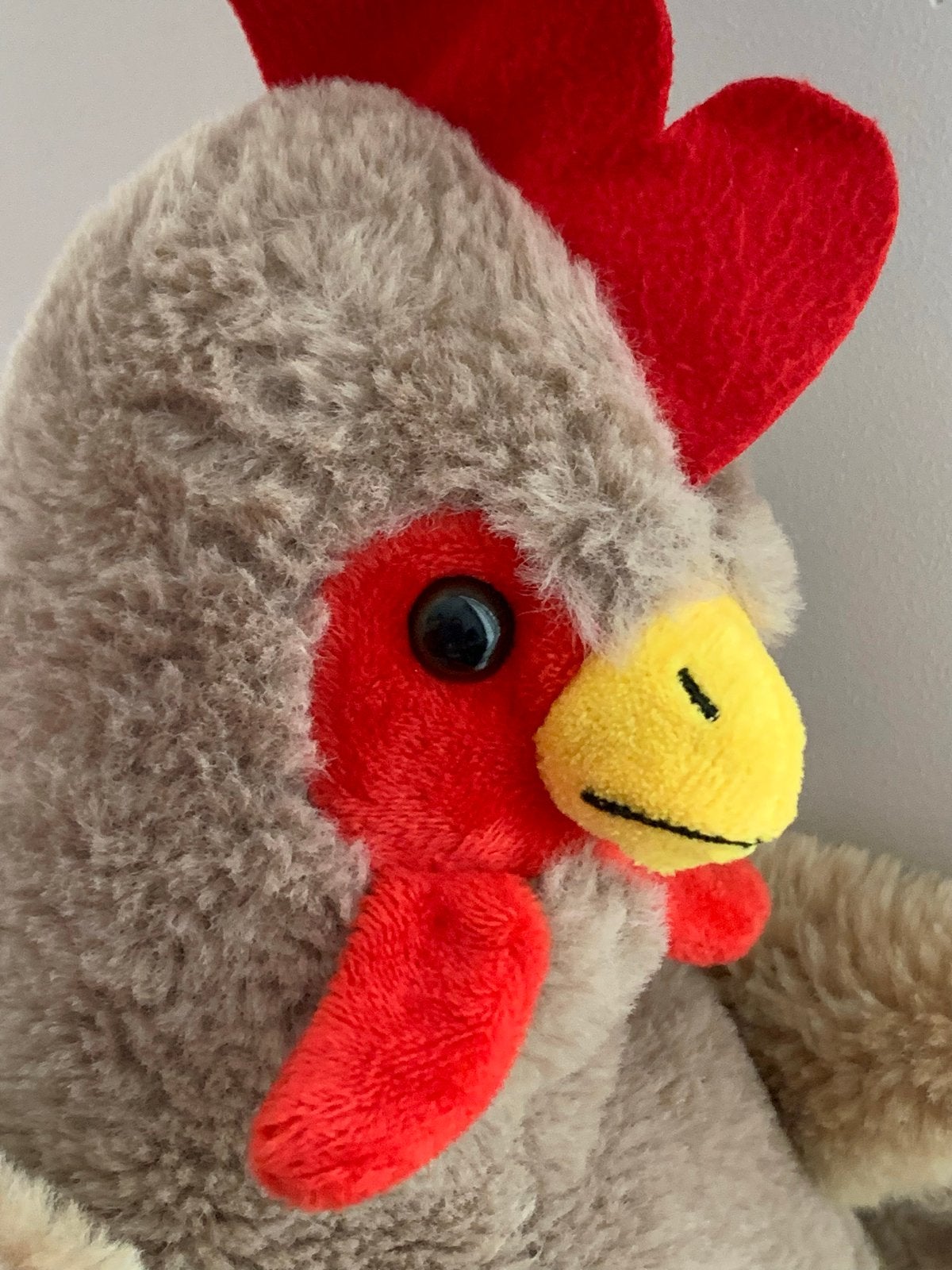 Leuke kip knuffel, Verzenden, Overige typen, Zo goed als nieuw, Middelgroot (20 tot 80 cm)