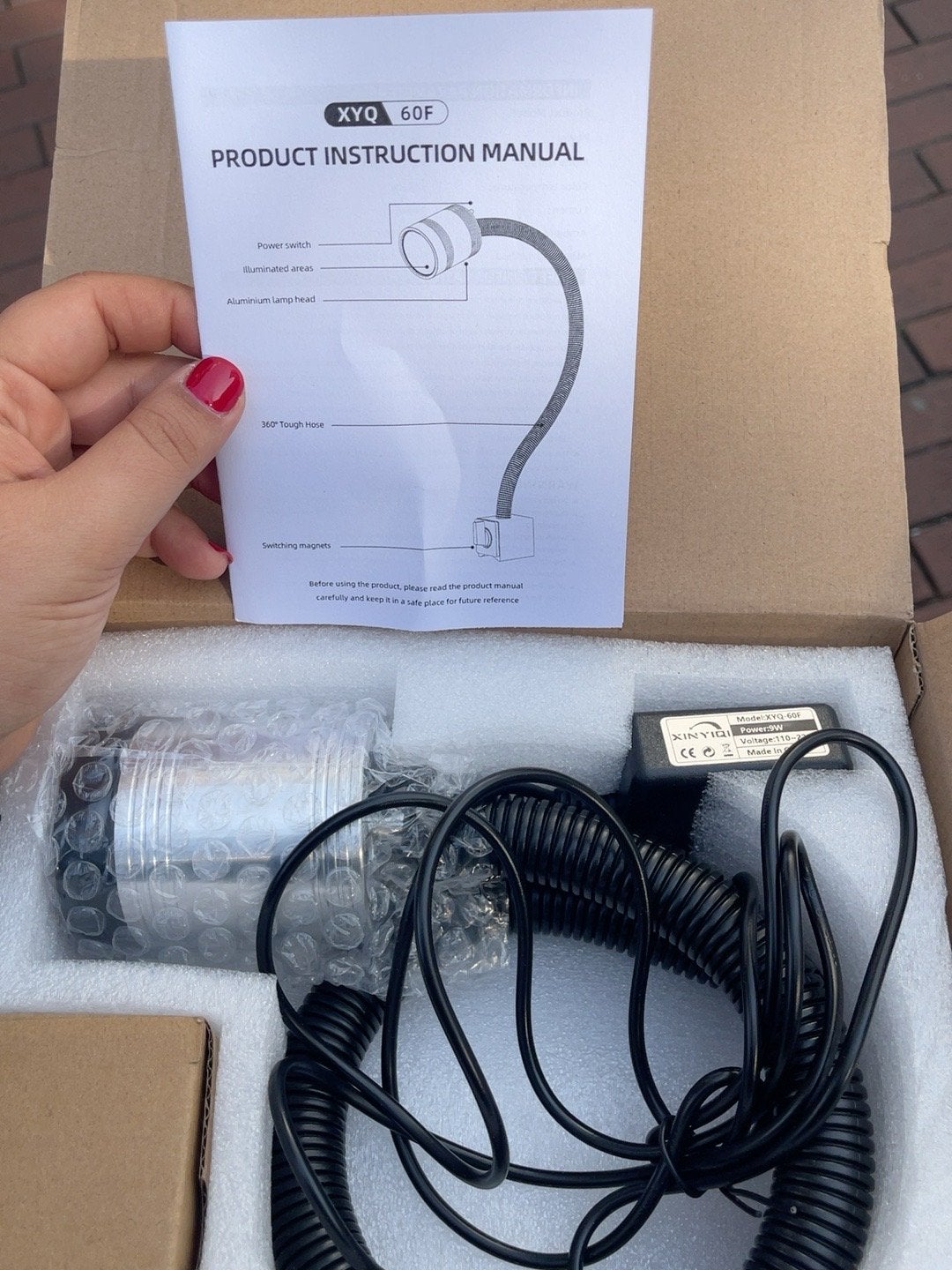 Nieuwe industriële LED machine-/werklamp – XYQ-60F, Ophalen of Verzenden, Nieuw, Minder dan 50 watt, Lamp