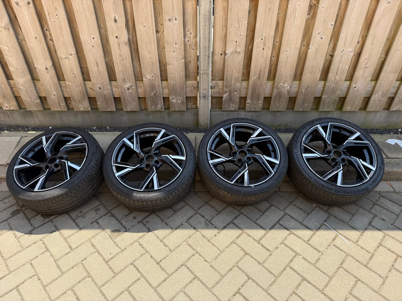 Orginele Audi velgen 18 inch, Auto-onderdelen, Banden en Velgen, Ophalen, 18 inch, Gebruikt, Banden en Velgen