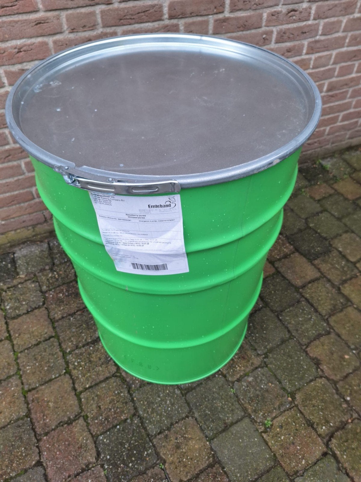 9 Metalen vaten Nieuw!, Ophalen, Rond, Binnen, Zo goed als nieuw