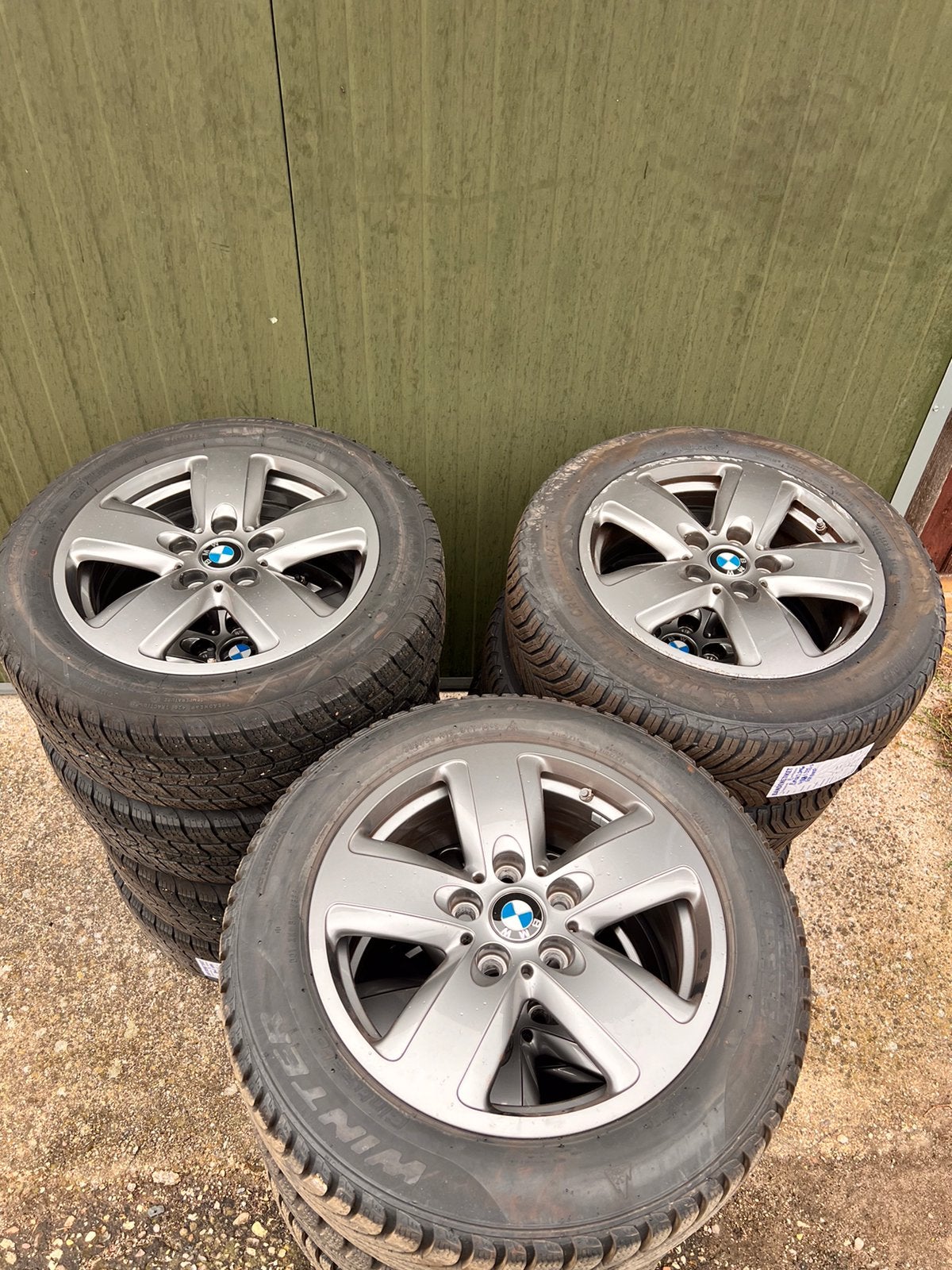 Winterbanden VW Audi Skoda Seat Mercedes BMW Cupra Up Passat, Banden en Velgen, 17 inch, Personenwagen, Gebruikt