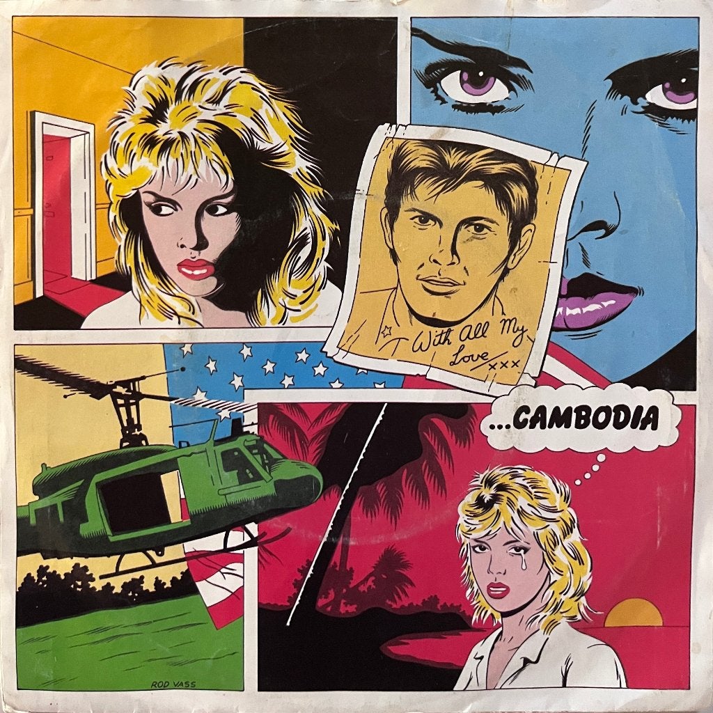Kim Wilde - Cambodia, Cd's en Dvd's, Vinyl Singles, Gebruikt, Beschermende buitenhoes, Fotohoes, Single, 1980 - 1989, Pop, 7 inch