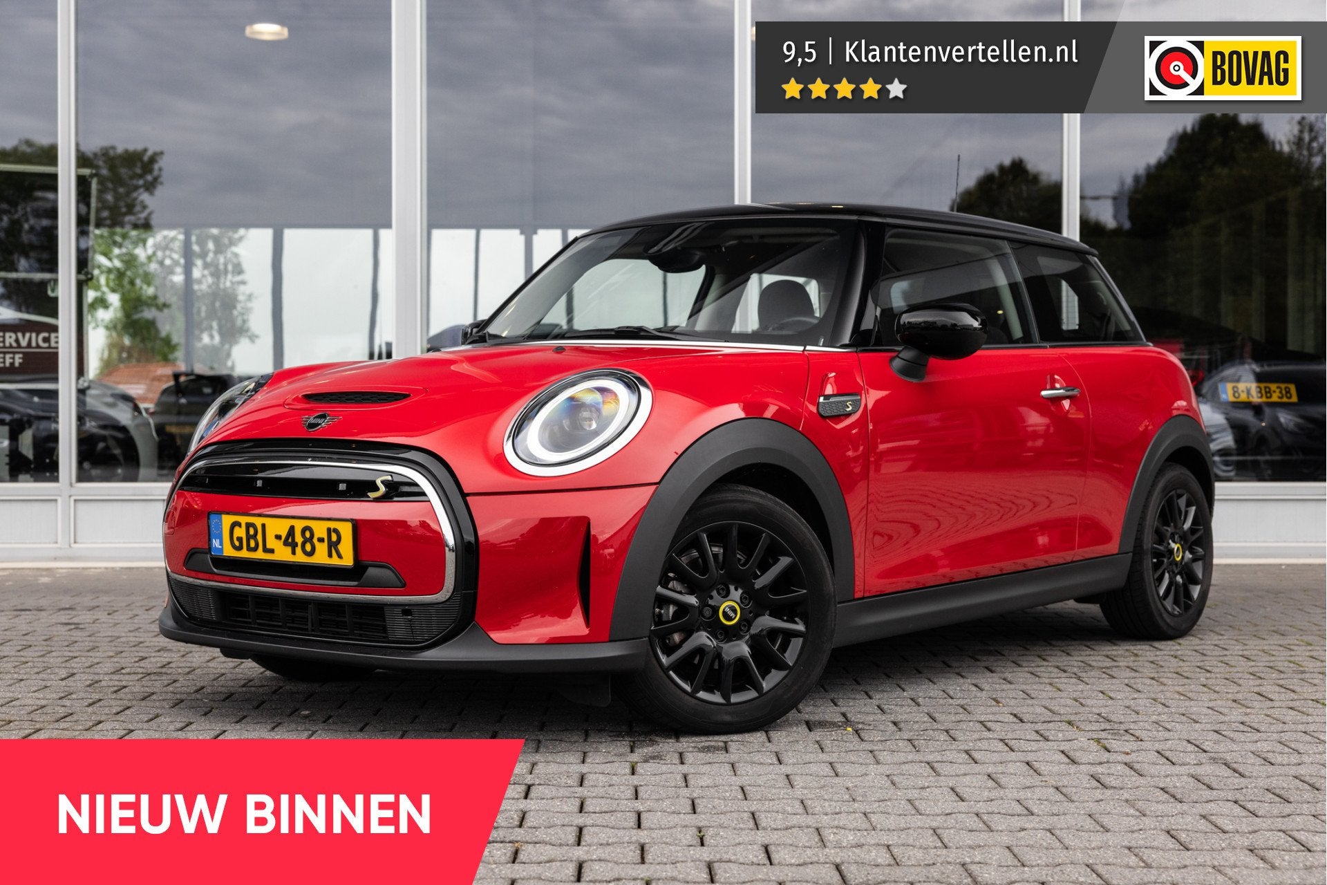 MINI Electric Classic 33 kWh | SOH 97% | Carplay | Navi, 12 maanden, Gebruikt, 1340 kg, 4 stoelen